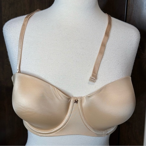 NWT Nude Savage X Fenty Strapless Bra Womens Size 36 DD Brand New - Picture 2 of 6